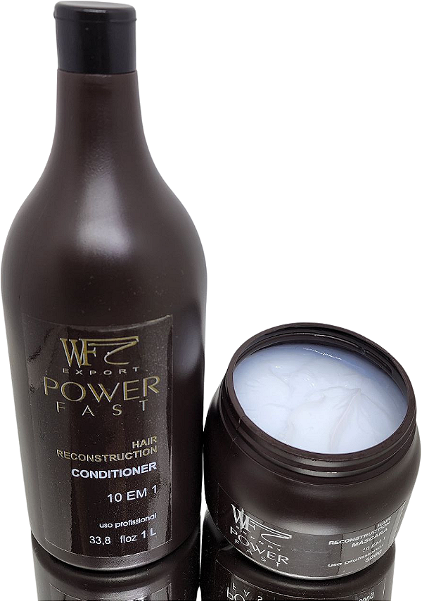 Kit Reconstrução Power Fast Shampoo e Mascara 1500ml WF