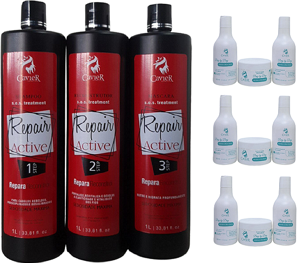 Kit Tratamento Sos Repair Active + 3 Kit Cliente Gratis