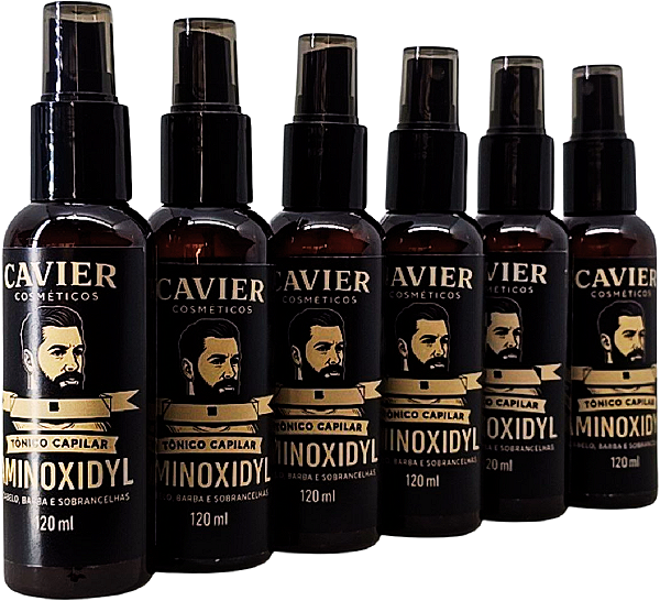 Kit 6 Tonicos Aminoxidyl Crescimento Capilar 720ml Cavier