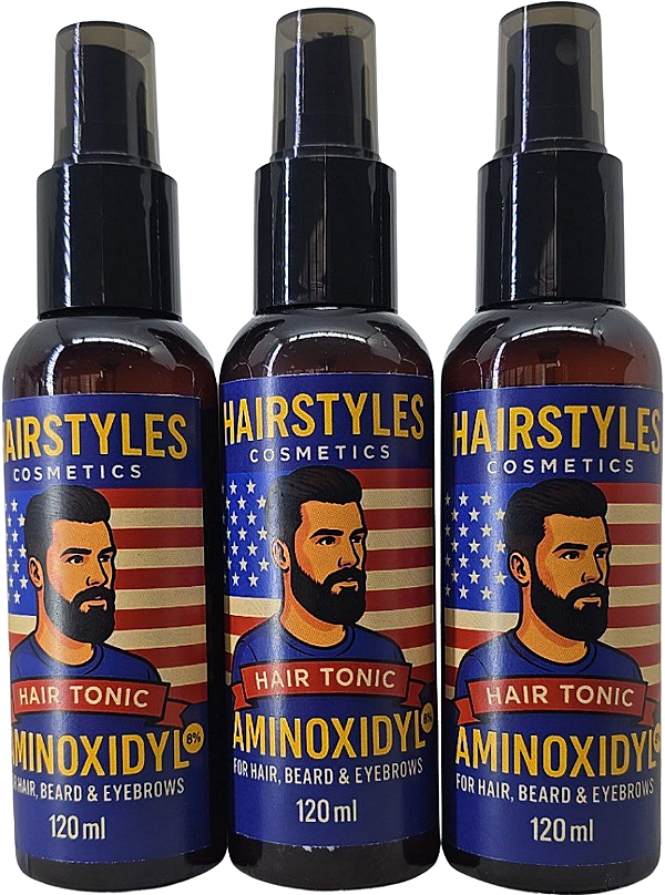 Kit 3 Tonicos Aminoxidyl Crescimento Capilar 360ml Cavier