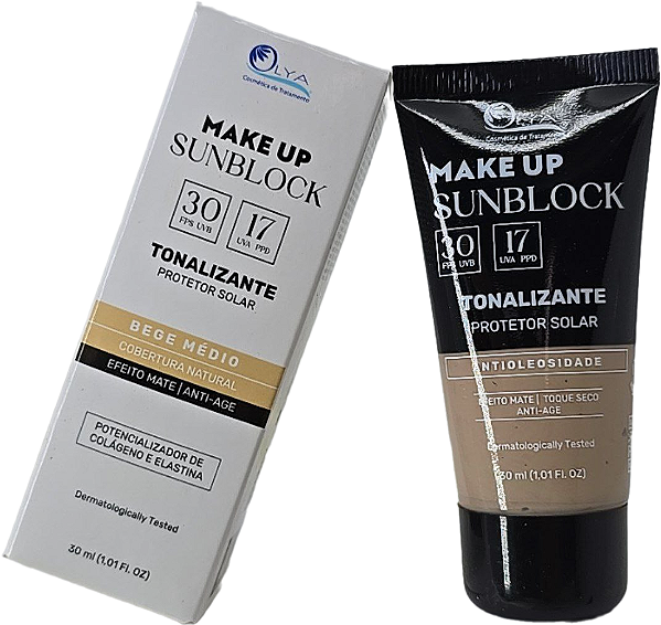 Protetor Solar Tonalizante Facial FPS30 Bege Medio 30ml
