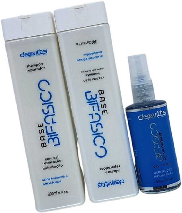 Kit Tratamento Reparador Bifasico Manutenção Dexvitta