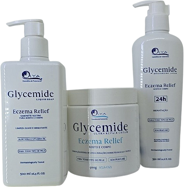 Glycemide Sabonete-Loção-Creme 1500ml Olya