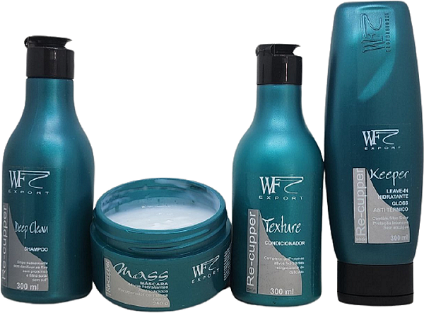 Kit Hidratante Capilar 4 Produtos 1150ml Recupper WF