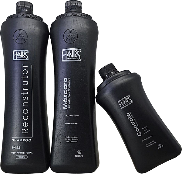 Kit Cauterização 3 Produtos Hairs Company - Original