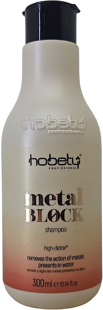 Shampoo Pré-coloração Metal Block 300ml Hobety