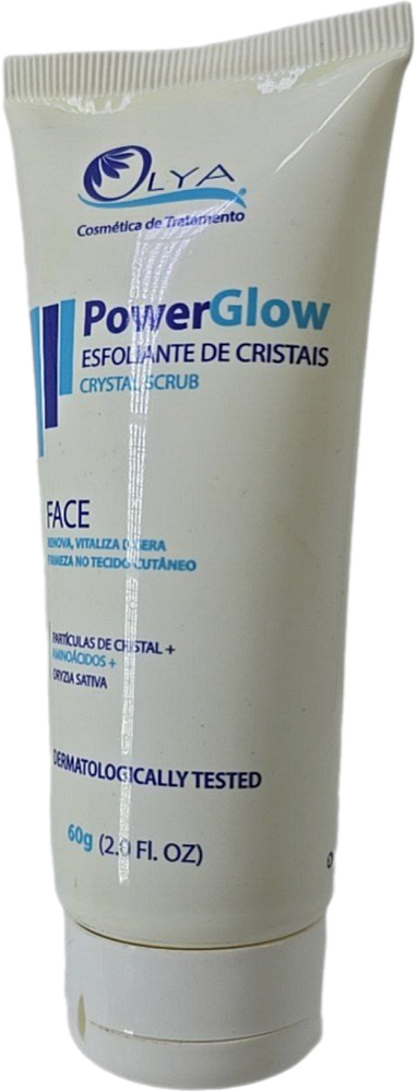 Power Glow Esfoliante de Cristais Para Face 60g Olya