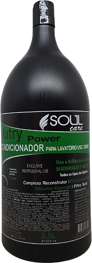 Condicionador Silicones Especiais Uso Diário 2,5 L Soul Care