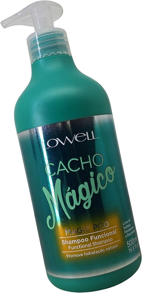 Shampoo Funcional Cacho Mágico 500ml Lowell
