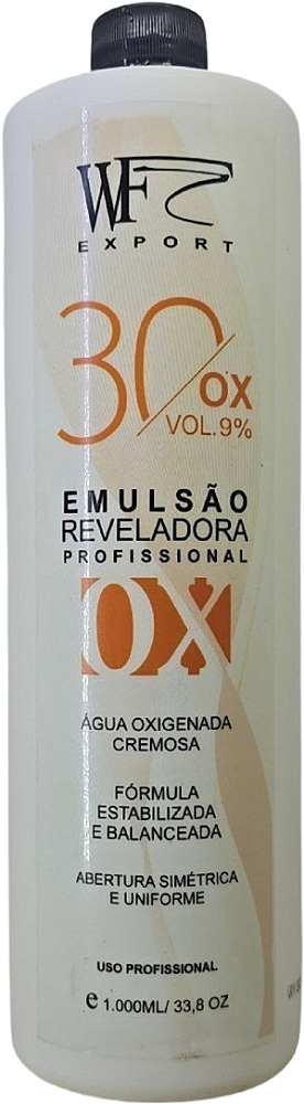 Agua Oxigenada 30 Vol 1000ml WF