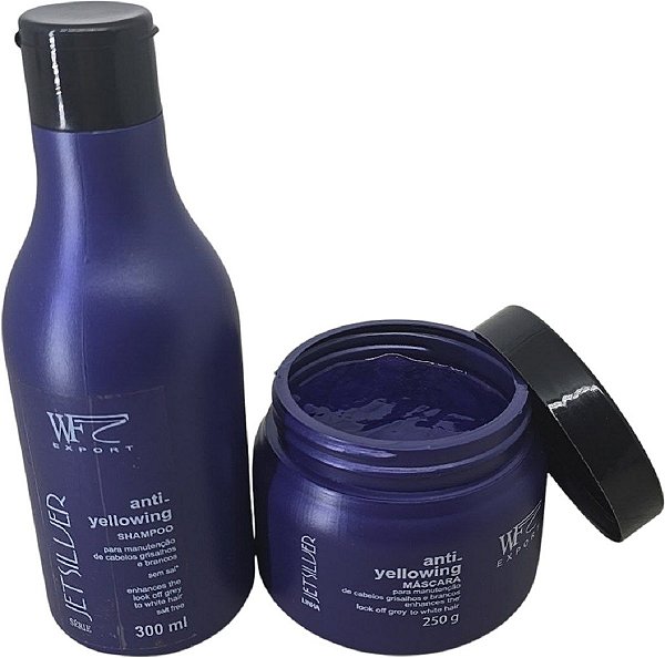 Kit Cliente Shampoo 300ml - Mascara 250g Jet Silver Wf