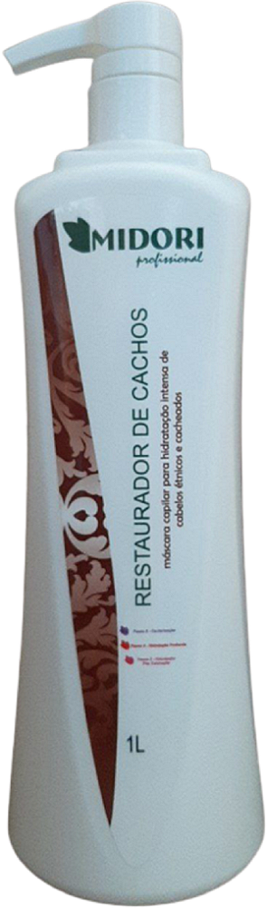 Mascara Restauradora Cachos 1 L Midori Profissional