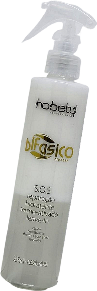 Leave In Bifasico Tratamento Reconstrutor Sos 255ml Hobety