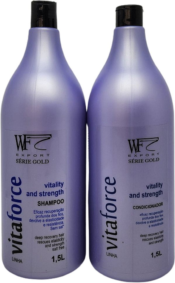 Shampoo 1,5 L - Condicionador 1,5 L Recuperação Profunda Wf
