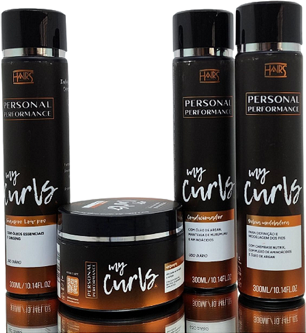 Tratamento Cacheados Sh, Mas, Cond, Geleia Hairs Company