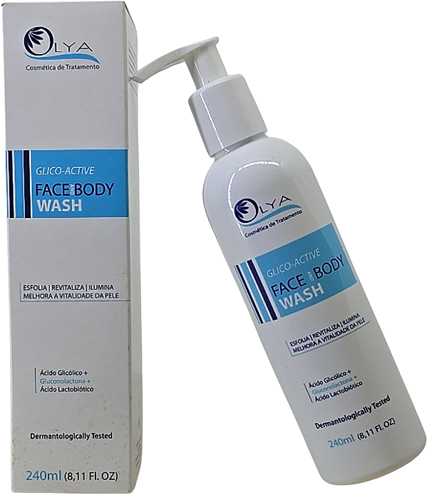 Olya Sabonete Esfoliante Glico-Ativo Face And Body 240ml