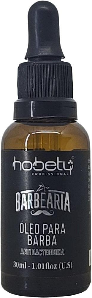 Hobety Óleo Para Barba e Cabelo Anti Bactericida 30ml