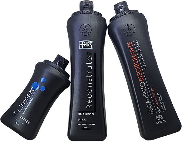 Kit Tratamento Disciplinante Profissional Hairs Company