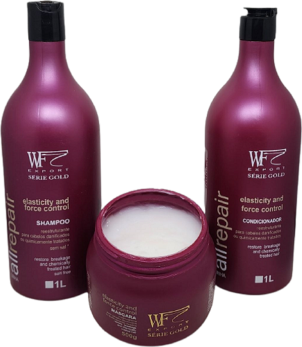 Reestruturante Capilar All Repair WF Sh 1 L Mas 500g Con 1 L