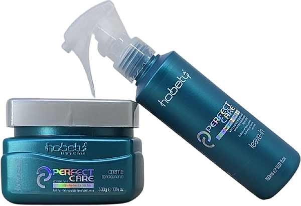 Reconstrução Perfect Care Mascara 300g Leave In 150ml Hobety