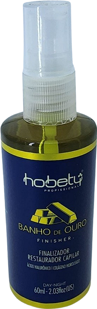 Tratamento Finalizador 60ml Banho Ouro Hobety