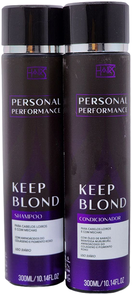 Tratamento Sh 250ml Cond 250ml Keep Blond Hairs Company