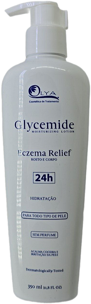 Glycemide Loção Hidratante Rosto e Corpo 350ml Olya