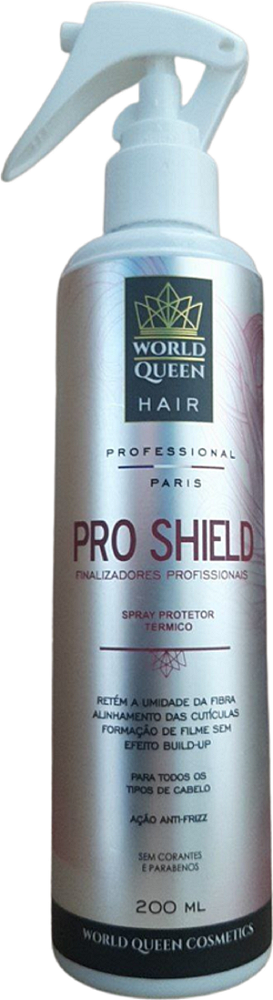 Finalizador Spray Protetor Térmico 200ml - World Queen Hair