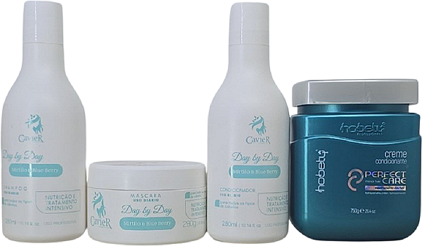 Kit Tratamento Manutenção Mirtilo Cavier + Mascara Perfect