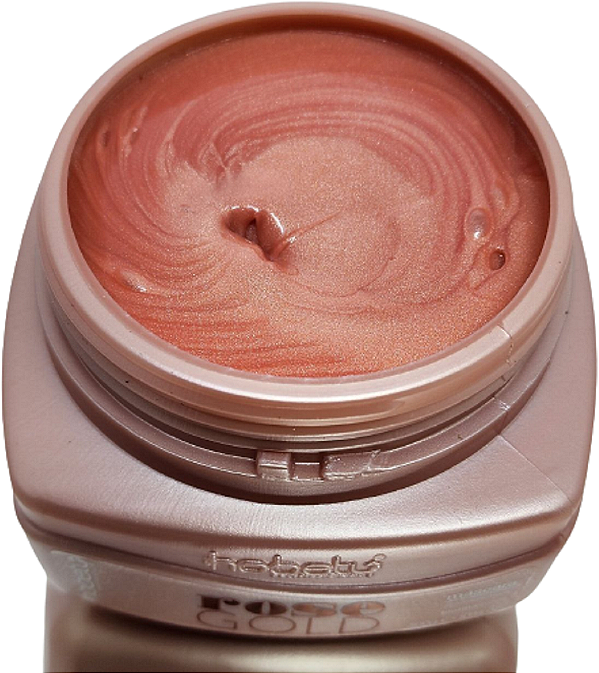 Máscara Tratamento Fortalecimento Rose Gold 300g Hobety