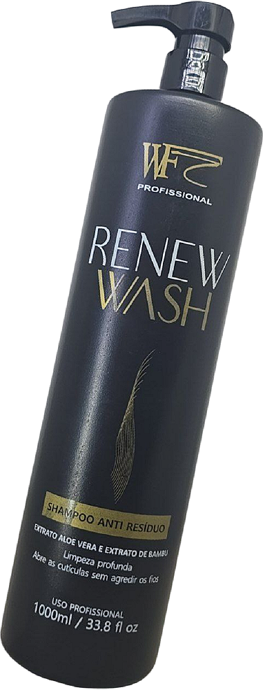 Shampoo Antirresiduos Limpeza Profunda Renew Wash 1 L WF