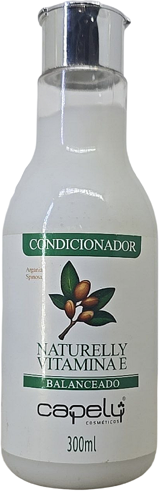 Condicionador Capely Naturelly Vitamina E Argan 300ml