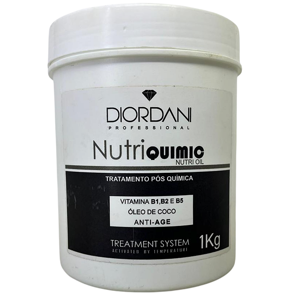 Máscara Nutrição Nutriquimic Diordani Vitaminas B1 B2 B5 1kg