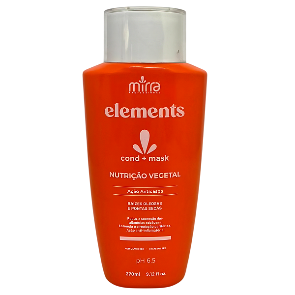 Condicionador E Máscara Mirra Elements Nutrição Vegetal 270ml