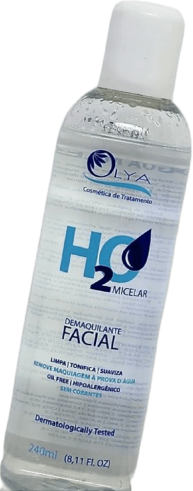 Demaquilante Facial H2 O Micelar 240ml Olya Cosmetica