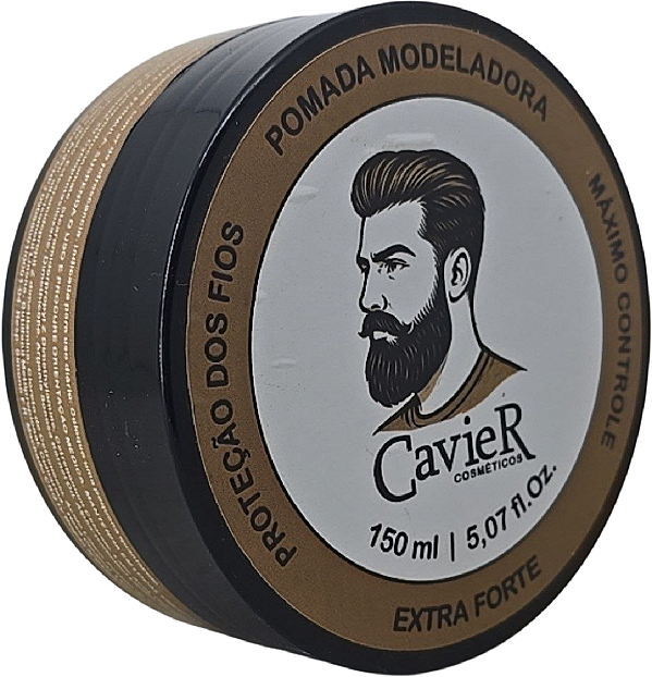 Pomada Extra Forte Efeito Molhado 150g Cavier  Cosmeticos