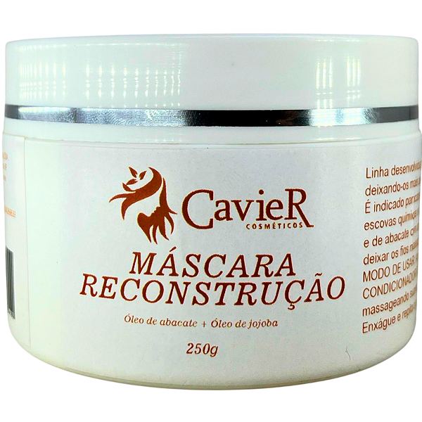 Máscara CavieR Reconstrução Óleo De Abacate E Jojoba 250g
