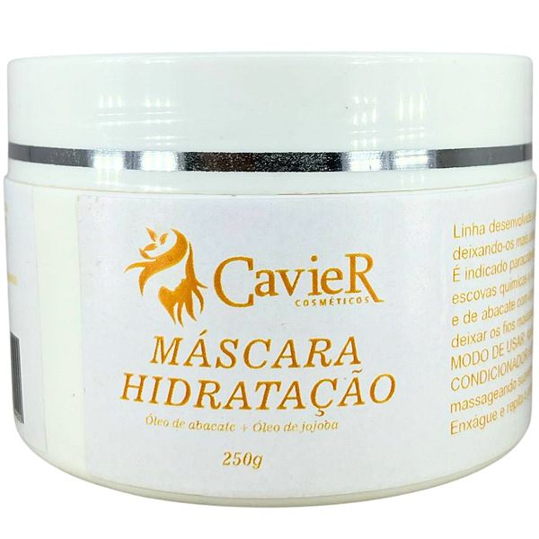 Máscara Hidratação CavieR Óleo De Abacate E De Jojoba 250g