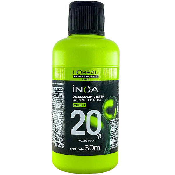 Oxidante Em Óleo L'Oréal Inoa 20 Volumes 6% 60ml Mix 1+1