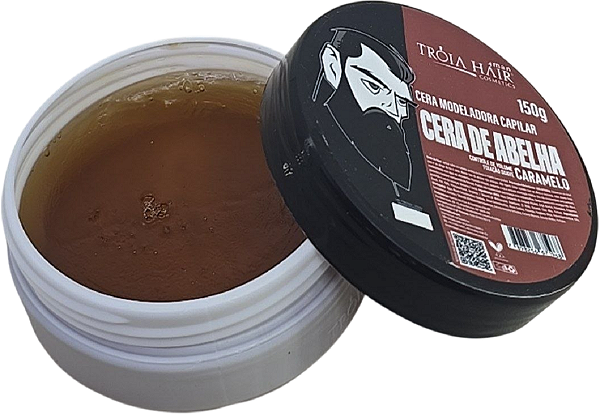 Cera Modeladora Capilar Tróia Hair Cera De Abelha 150g