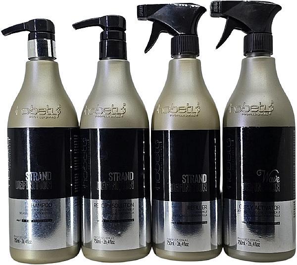 Kit Tratamento Strand Definition Sh-Mas-Leav-Ativador Cachos