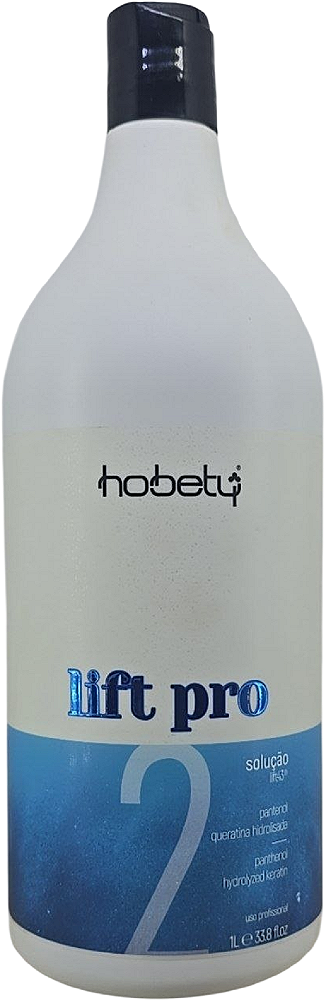 Solucao Hobety Lift Pro 2 Pantenol e Queratina Hidrolisada 1 L