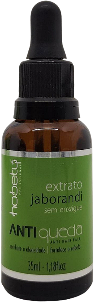 Extrato De Jaborandi Hobety Antiqueda Sem Enxágue Tônico 35ml