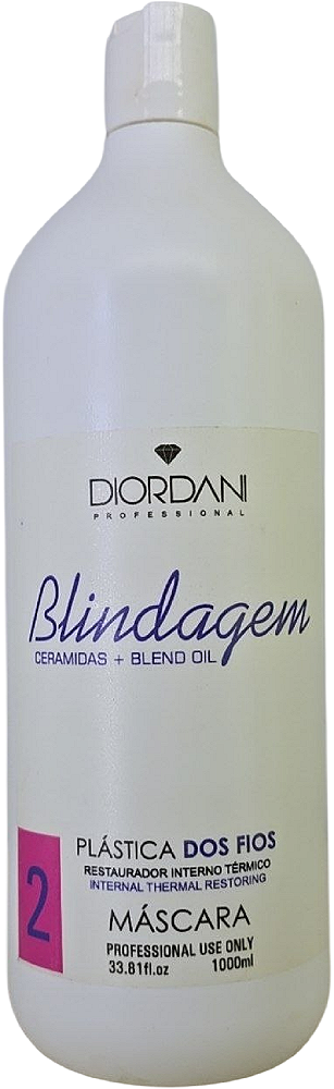 Mascara Diordani Blindagem Plastica Dos Fios Passo 2 - 1 L