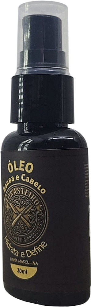 Oleo Para Barba Cabelo Forasteiro Hidrata e Define 30ml
