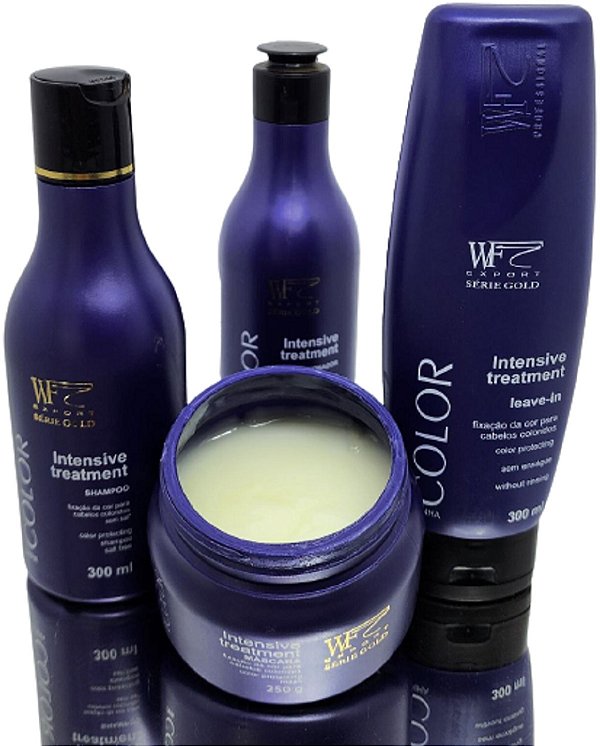 Kit WF Serie Gold Color Intensive Treatment 4 Itens