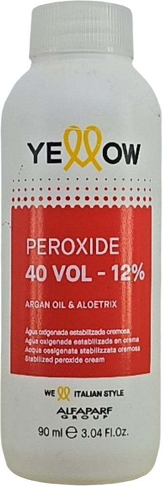 Agua Oxigenada Cremosa Yellow Alfaparf 40 Vol 12% 90ml
