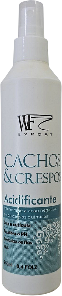 Acidificante Cachos E Crespos WF Export Spray 250ml Selagem