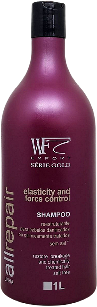 Shampoo Sem Sal WF Export All Repair Serie Gold 1 L