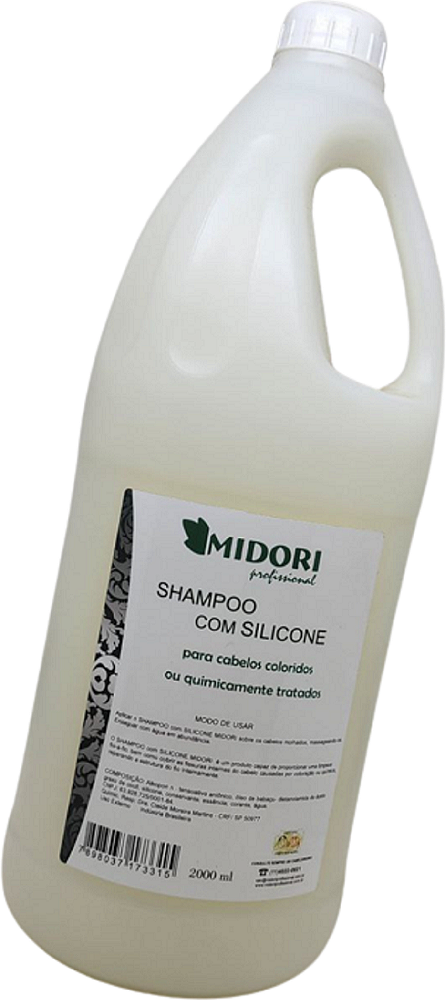 Shampoo com Silicone Midori 2L - Cabelos com Química